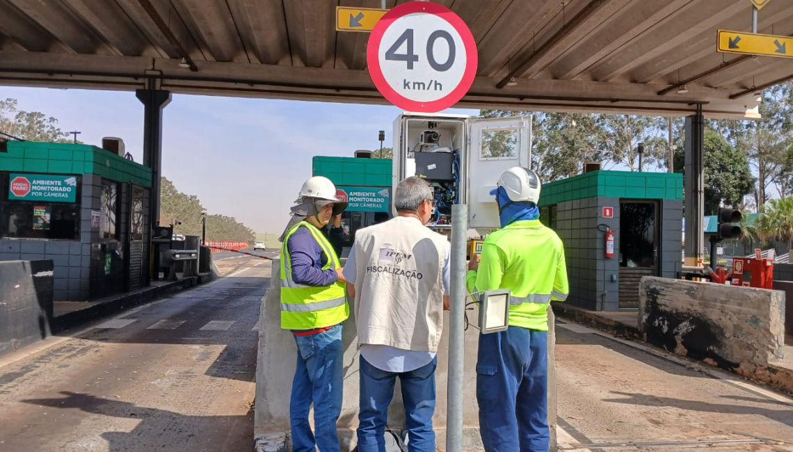 Em Catiguá, Ipem-SP verifica radar na rodovia SP 310